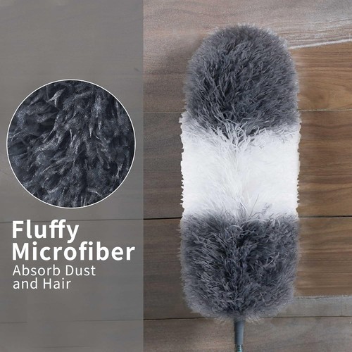 Extendable feather duster - duster, long