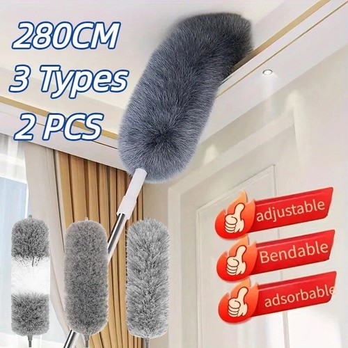 Extra long retractable duster - long,