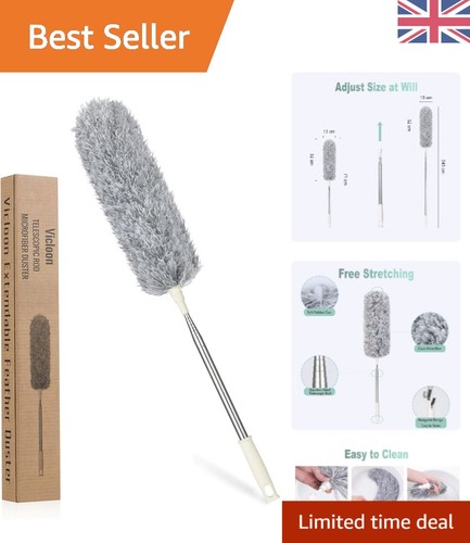 Extendable microfiber duster - extendable,