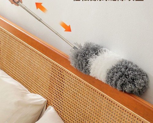 Extendable feather duster long - feather,