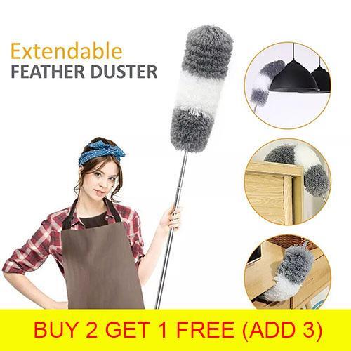 Extendable handle feather - extendable,