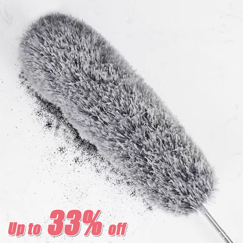 Extendable handle feather - extendable,