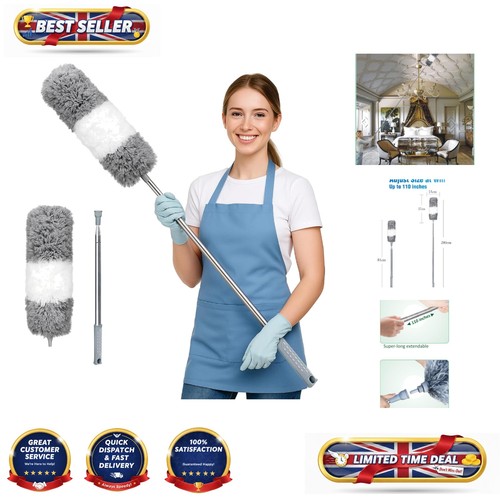 Bendable microfiber duster - bendable,